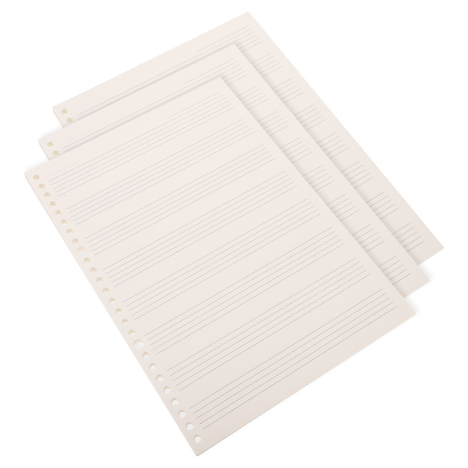 Blank Sheet Music Notebook - 3Pcs Compact Detachable Guitar Sheet Music