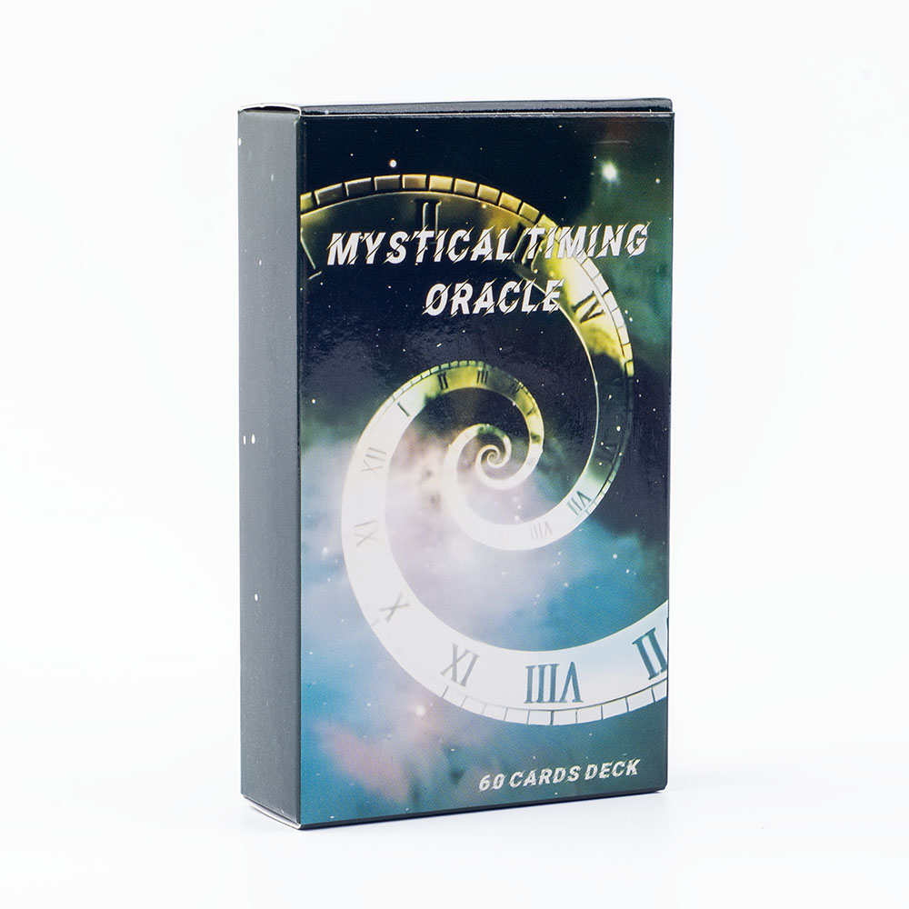 Tarot Deck With Guidebook - Mystical Timing Oracle 60Cards 10.3*6Cm Time