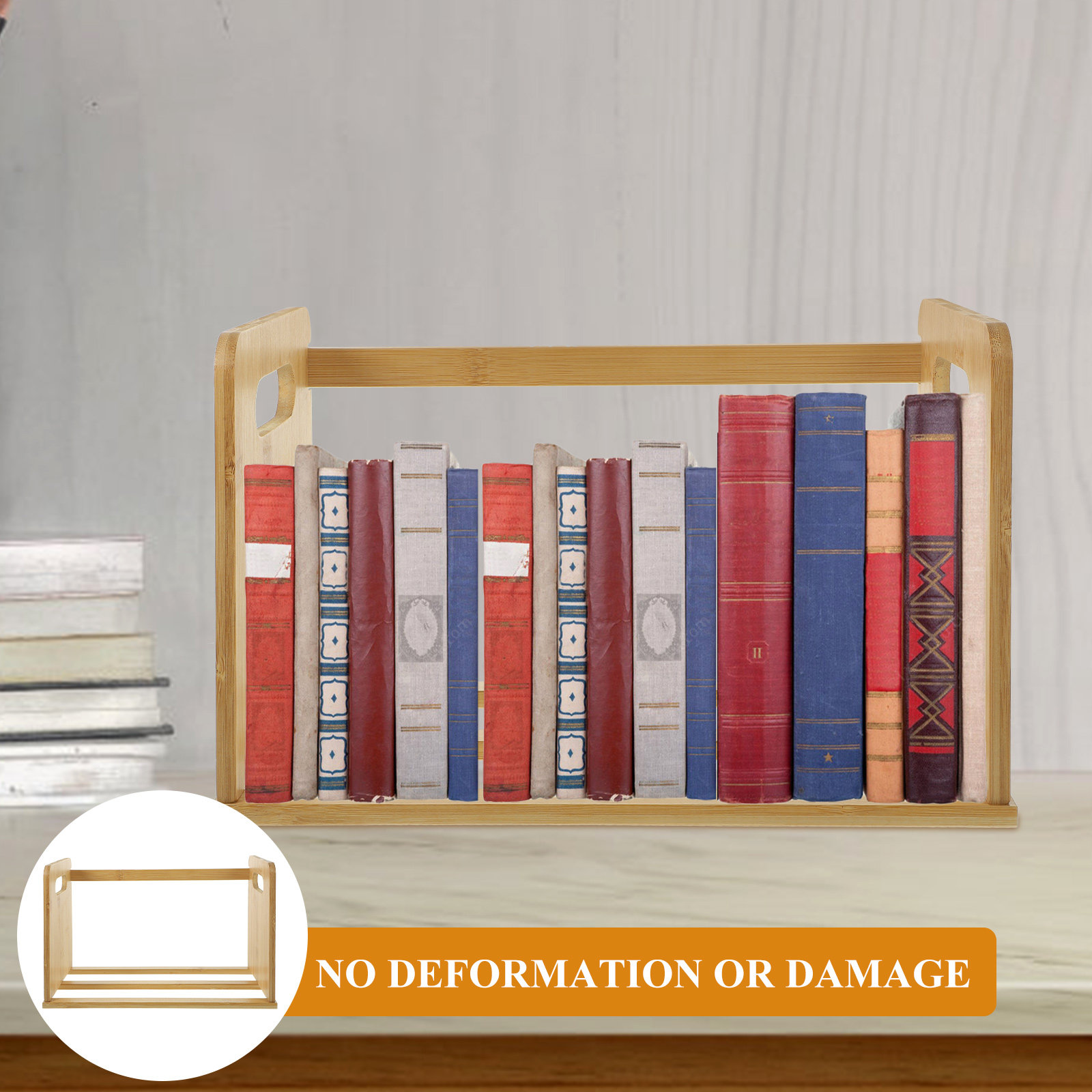 Wooden Desktop Bookshelf Vinyl - đánh giá và giá Magazines