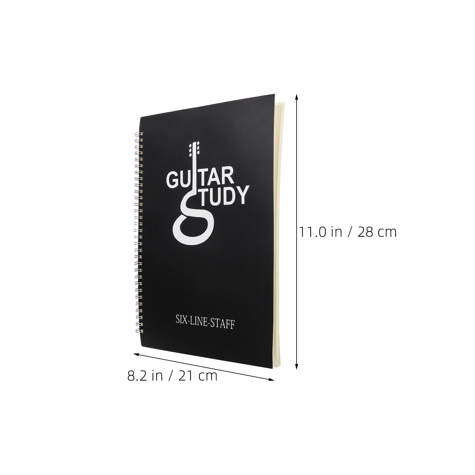 2Pcs 6 String Guitar Tablature - đánh giá và giá Blank Sheet Music Notebook