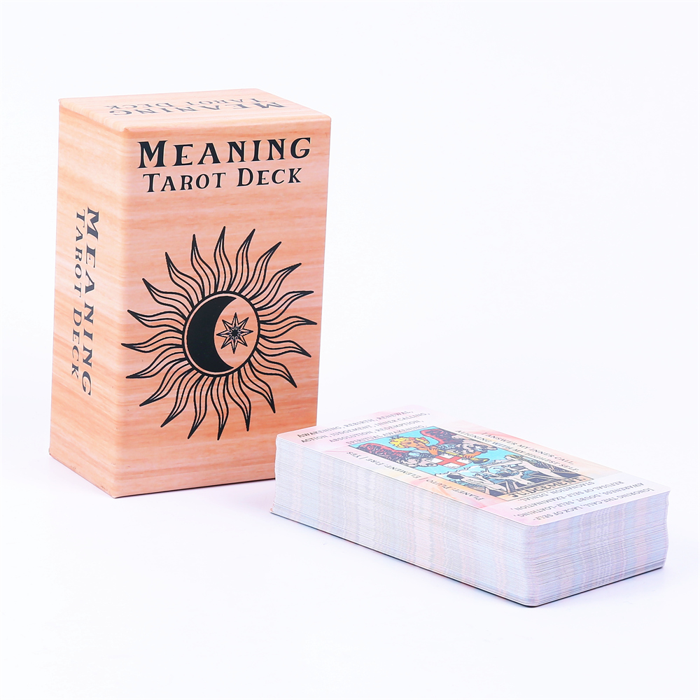 12*7cm Meaning Tarot Deck In S - đánh giá và giá Tarot Deck With Guidebook