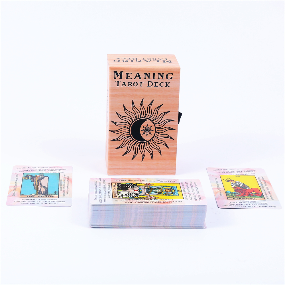 12*7cm Meaning Tarot Deck In S - đánh giá và giá Tarot Deck With Guidebook