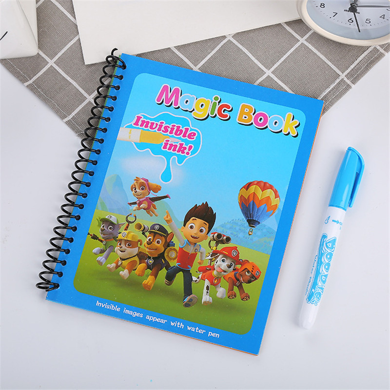 Paw Patrol Reusable Magic Wate - đánh giá và giá Reusable Water Magic Coloring Book